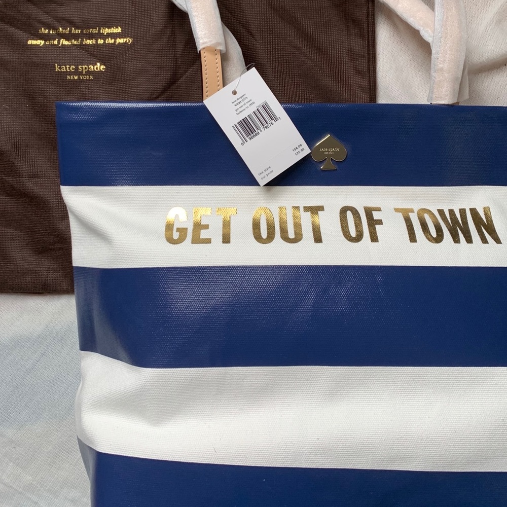 Kate Spade Tote Get Out of Town